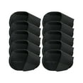 thumbnail image 3 of 10 Pieces Golf Iron Headcovers PU Iron Protective Headcover Golf Head Covers L Size Black, 3 of 8