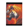 thumbnail image 3 of CHAQLIN Blue White Tiger Trifold Wallet, Polyester Foldable Big Capacity Kids Wallet for Travel and Outdoor Daily Use, 3 of 7