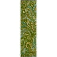thumbnail image 2 of Addison Rugs Chantille Indoor/Outdoor Transitional Paisley Green Washable Runner Rug, 2'3" x 7'6", 2 of 6