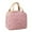 Pink, variant on LLDYYDS Cute Lunch Box for Women Small Floral Lunch Box Quilted Lunch Tote Bag With Front Pocket Insulated Lunch Bag for Work Study