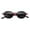 007 Transparent Red Frame & Grey, variant on FEISEDY Retro Oval Sunglasses for Women 90s Narrow Round Lightweight Shades Y2k Trendy Sunnies B1171