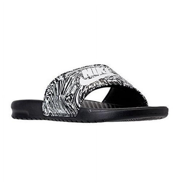 NIKE Benassi JDI Print Men s Slides Black Summit White 631261 006
