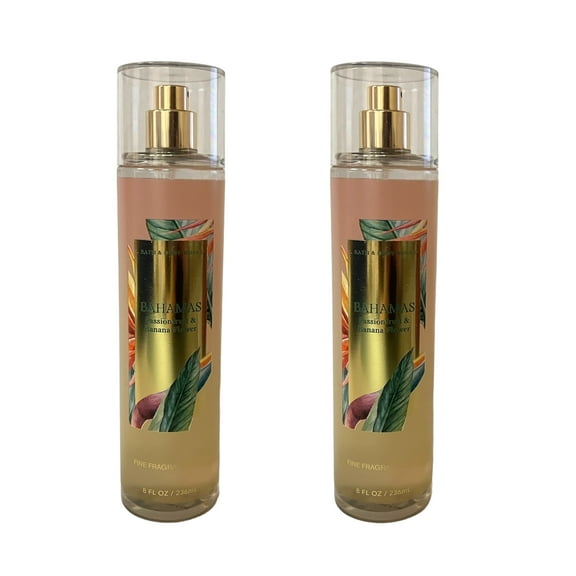 Bath and Body Works Bahamas Passionfruit & Banana Flower Fragrance Mist Set