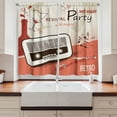 thumbnail image 2 of Ambesonne Vintage Kitchen Curtains, 70s Party, 55"x39", Multicolor, 2 of 3