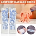 thumbnail image 6 of BGZLEU Reflexology Socks,Pressure Point Socks,Acupuncture Socks with 1 Acupuncture Stick and 1 Triangular Sparrow,Acupressure Reflexology Foot Massage Map Socks(men,1 pair), 6 of 9
