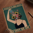 thumbnail image 5 of LOLUIS It’s Ok To Not Be Ok Poster, Vintage Mental Health Awareness Posters, Therapy Counseling Wall Art Home Office Decor DS3, 5 of 7