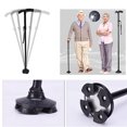 thumbnail image 3 of Bangcool Magic Folding LED Safety Walking Stick 5 Head Pivoting Old men crutch, 3 of 4