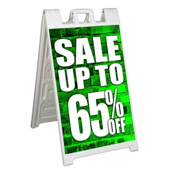Sale Up To 65 Percent Off (24" X 36") Standard A-Frame Signicade, Includes Decal Applied To Stand