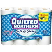 Quilted Northern Soft & Strong Bathroom Tissue, Unscented, 24ct