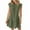 Army Green, variant on Dresses For Women Sevevn Women Fashion Solid Color Fold Short Sleeve Round-Neck Dress