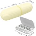 thumbnail image 4 of Bouchon d'Oreille Jaune pour Dormir Réduction de Bruit Réutilisable Insonorisé Coussinets en Silicone Protection Auditive Blocage Sonore Ergonomique, 4 of 5