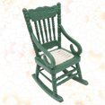 thumbnail image 1 of HEALEEP 1Pack Miniature Rattan Chair for Craft Traditional Design Home Mini House Accessory, 1 of 8