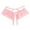Pink, variant on Lace Thongs for Women Strap Cheeky Underwear Floral Lace Panties Hollow Out G-String (White, One Size)
