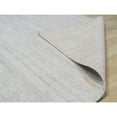 thumbnail image 4 of EORC Ivory Handmade Wool & Viscose Transitional Urban Rug, 5' x 8'-Color:Ivory,Material:Wool & Viscose, 4 of 5