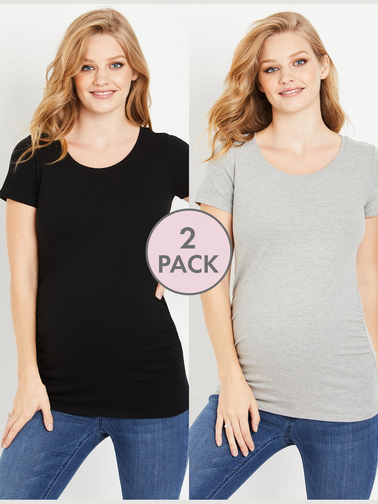 Motherhood Maternity BumpStart Maternity Tee (2 Pack)