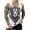 White, variant on Mens Sleeveless Shirts,Mens Big and Tall Tank Tops Lion Print Scoop Neck Sleeveless Shirts Cut Off Workout Shirts Gym Muscle Tee Shirt