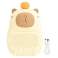 thumbnail image 2 of Luz de la Noche del Reloj de Alarma Para Niños, Luz del Reloj de Aarma de Capybara, Luz Nocturna de USB, Recargable 1500 Mah Li Batería Adtorable Para Dormitorio, 2 of 7