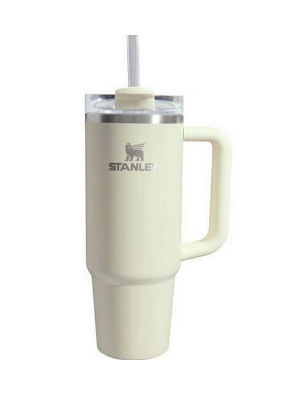Stanley 30 oz Stainless Steel H2.0 Flowstate Quencher Tumbler- Ivory Hint