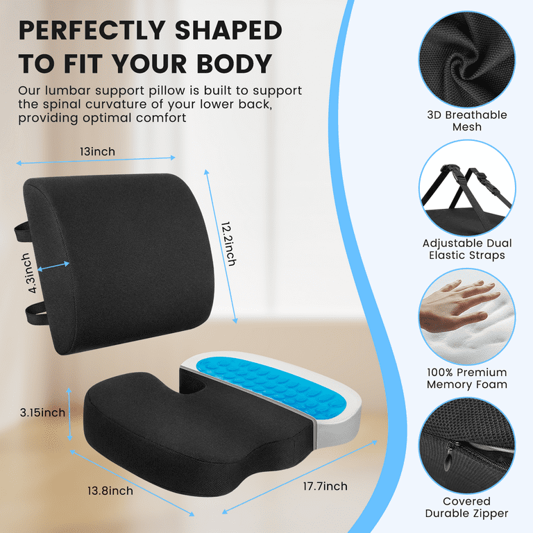 Best seat cushion for hip and back pain sale