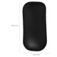 thumbnail image 2 of ELAYARD 2Ud Mouse Wrist Rest Pad Ergonómico Con Base Antideslizante Para En Oficina Negro, 2 of 6