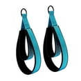 thumbnail image 2 of Mornei 2 Pieces Pilates Double Loop Strap Exercise Strap Beginner D Rings Straps Handle Light Blue, 2 of 9
