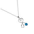 thumbnail image 3 of MasteelfCA 1 Pce Collier Design Stéthoscope Chaîne de Cou en Alliage Créatif Bijou Chic pour Femmes, 3 of 8