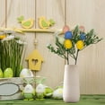 thumbnail image 4 of feimajia Artificial Easter Egg Flowers Arrangement for Centerpiece Farmhouse Eggs Decoration Vase Home Tabletop Decoration Accessories Perfect for Holiday Party Decorations, 4 of 7