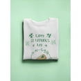 thumbnail image 3 of Saint Patricks Day Cake Sweatshirt Men -Image by Shutterstock, Male Large, 3 of 4