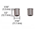 thumbnail image 6 of CRL EH324 Chrome Wide Glass Door Pivot Hinge - pack of 2, 6 of 6