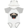 thumbnail image 3 of Inktastic Cute Pug Puppy Dog Boys or Girls Baby Bodysuit, 3 of 5