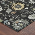 thumbnail image 3 of Addison Rugs Chantille Indoor/Outdoor Traditional Black Machine Washable Rectangle Rug, 10' x 14', 3 of 8