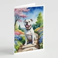 thumbnail image 3 of Brittany Spaniel Spring Path Greeting Cards Pack of 8 7 in x 5 in, 3 of 24