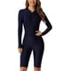 thumbnail image 1 of Traje de baño de una pieza para mujer, estilo boyleg, de manga larga, con protección solar, para buceo, deportivo, modesto, para entrenamiento., 1 of 5