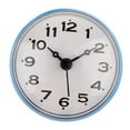thumbnail image 4 of Reloj Impermeable de Pared / Espejo / / con Ventosa, Reloj de , Cocina, , , Reloj de Pared para Decoración para hogar Azul Colco  Reloj de baño resistente al agua, 4 of 7