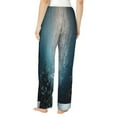 thumbnail image 3 of Balery Winter Rabbit print Women's Pajama Pants,Ultra Lightweight Pjs,Lounge Pant-, 3 of 9