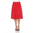 thumbnail image 2 of White Mark Saya Flare Skirt Womens High Waist A-Line with Pockets Size X, 2 of 10