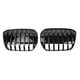 thumbnail image 4 of Black Front Bumper Kidney Grill For BMW G08 iX3 2020-2023, 4 of 5