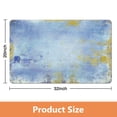 thumbnail image 2 of Experience Ultimate Comfort with Our Modern Abstract Gray Runner Rug: 20x32 inch, Non-Slip, Soft, Low Pile, Machine-Washable, Ideal for Bathroom, Kitchen, Hallway, 2 of 5