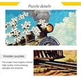 Hotbar West Steam Train Jigsaw Puzzle, 500 Pieces Paper Wood Composite