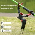 thumbnail image 4 of Soporte para Caña Pescar Soporte Plegable Sea Lake Fish Rod Rack Stand (Individual), 4 of 7
