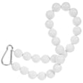 thumbnail image 4 of LULULION White Beaded Flagpole Retainer, Metal PVC, Prevents Flag from Flying, Daily Use, 4 of 8