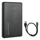 thumbnail image 1 of W25a820 Caja de disco duro móvil USB2.0 SATA de 2,5 pulgadas Caja de disco duro externo (negro), 1 of 8