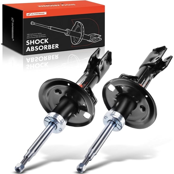 A-Premium Front Pair (2) Shock Absorber Strut Assembly Compatible with Scion xD 2008-2014 1.8L Hatchback, Driver and Passenger Side