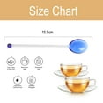 thumbnail image 2 of 4Pcs Heat Resistant Coffee Spoon Glass Tasting Spoon Teaspoon Stirring Spoon for Tea Dessert Cocktail Appetizer, 2 of 5