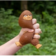 Archie McPhee Squishy 6 Soft Rubber Bigfoot Friend Forever BFF