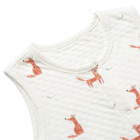 Little Fennec Organic Cotton Playtime Romper/ Picnic