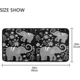 thumbnail image 3 of Coolnut Kitchen Mat, Cute Elephants Kitchen Rug Mat Anti-Fatigue Comfort Floor Mat Non Slip Oil Stain Resistant Easy to Clean Kitchen Rug Bath Rug Carpet for Doormat Home Decor Gifts, 3 of 7