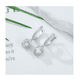 thumbnail image 3 of Aretes Pendientes De Plata 925 Mujer Belug Plateado, 3 of 5
