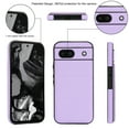 thumbnail image 4 of Compatible with Google Pixel 8a Case, with PU Leather Credit Card Holder Magnetic Back Stand Rugged Slot Mobile Flip Purse Phone Cover for Google Pixel 8a Women Men - Lightpurple, 4 of 7