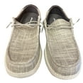 thumbnail image 2 of Eddie Bauer Men's Lightweight Easy Slip On Canvas Corbett Loafer (Grey, 10), 2 of 5